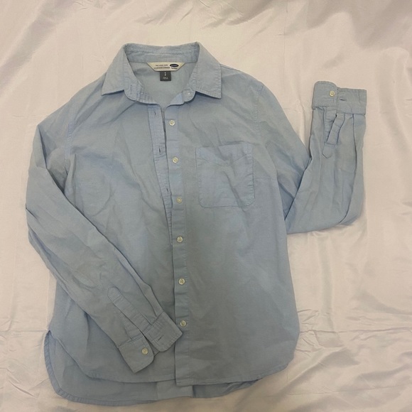 Old Navy Tops - Blue button down